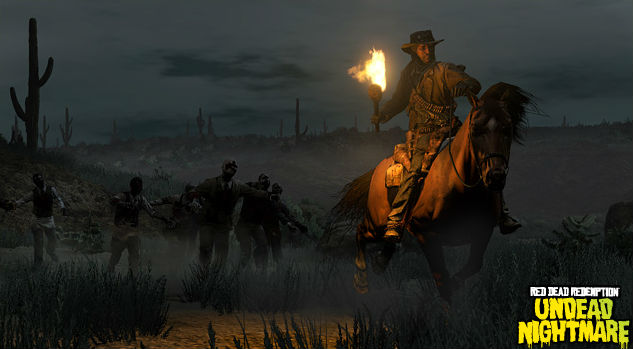 Зомби red dead redemption