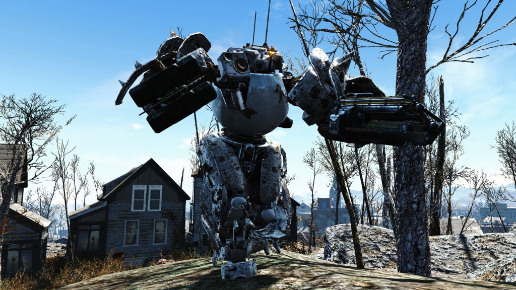Fallout 4 Automatron - роботы